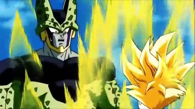 Gohan Deflects Cell\'s Kamehameha (1080p HÐ)