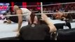 WWE Cesaro Saves Randy Orton from Sheamus and Kevin Owens - Raw, July 27, 2015