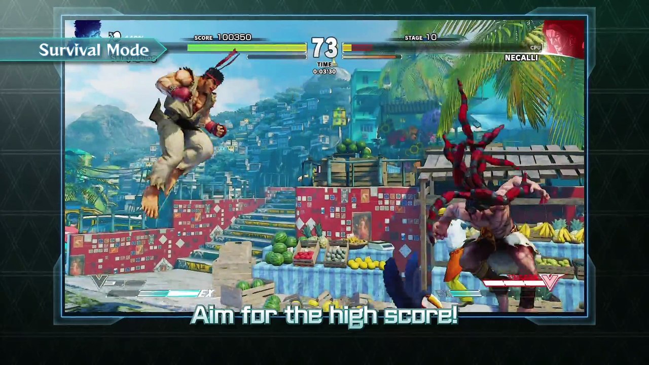Street Fighter V - Trailer game mode