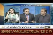 Abid Sher Ali (PMLN)Worst Fight with Sharmila Farooqi (PPP)