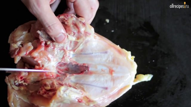 Как разделать курицу на части- Видео урок Разделка курицы