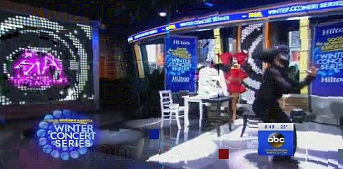 Sia Performs 'Reaper' Live on 'GMA'