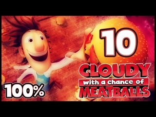 Cloudy With A Chance Of Meatballs Walkthrough Part 10 -- 100% (PS3, X360, Wii) ACT 2 - 5