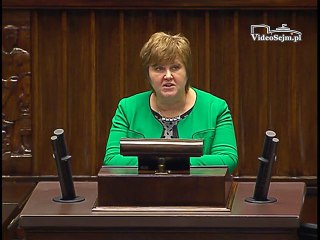 Poseł Ewa Malik - Wystąpienie z dnia 14 stycznia 2016 roku.