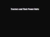 [PDF Download] Tractors and Their Power Units [PDF] Online