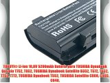 TOKUYI? Li-ion 108V 5200mAh Bater?a para TOSHIBA Dynabook Qosmio T752 T852 TOSHIBA Dynabook