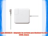 Apple MC556Z/B - Adaptador de corriente para MacBook Pro 2010 (85W) blanco