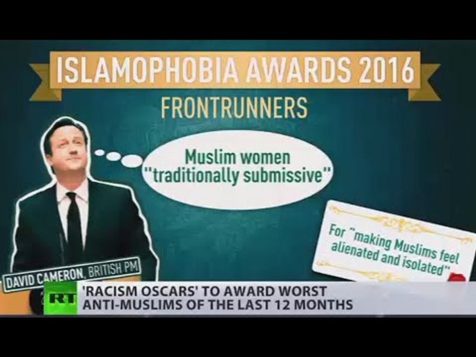 Islamophobia Awards 2016: Worst anti-Muslims of the year to get ‘Racism Oscars’