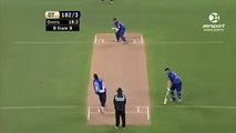 Two batsmen out off the same ball Very Interesting Moment