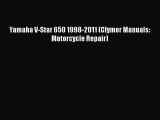 [PDF Download] Yamaha V-Star 650 1998-2011 (Clymer Manuals: Motorcycle Repair) [PDF] Full Ebook