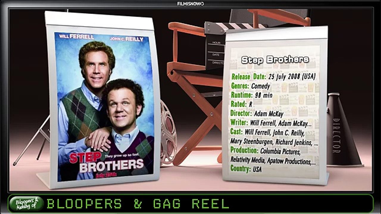 Step Brothers (2008) Bloopers, Gag Reel & Outtakes