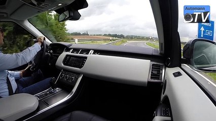 2014 Range Rover SPORT SDV6 (292hp) - 0-210 km-h acceleration (1080p)