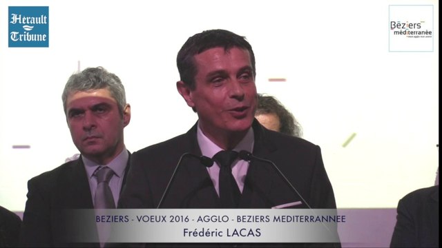 BEZIERS - 2016 - VOEUX DE L'AGGLO BEZIERS MEDITERRANNEE - Frédéric LACAS
