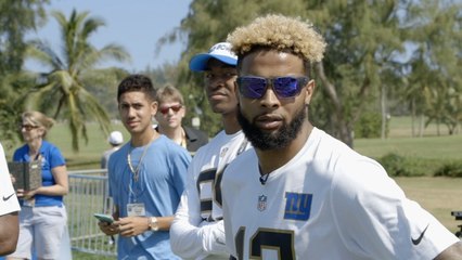 Fan Pass: Odell Beckham wired at Pro Bowl practice