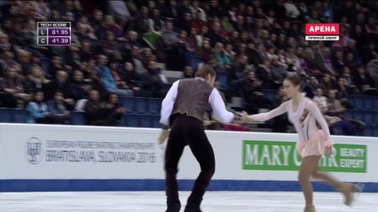 EC 2016 	Kristina ASTAKHOVA / Alexei ROGONOV FS
