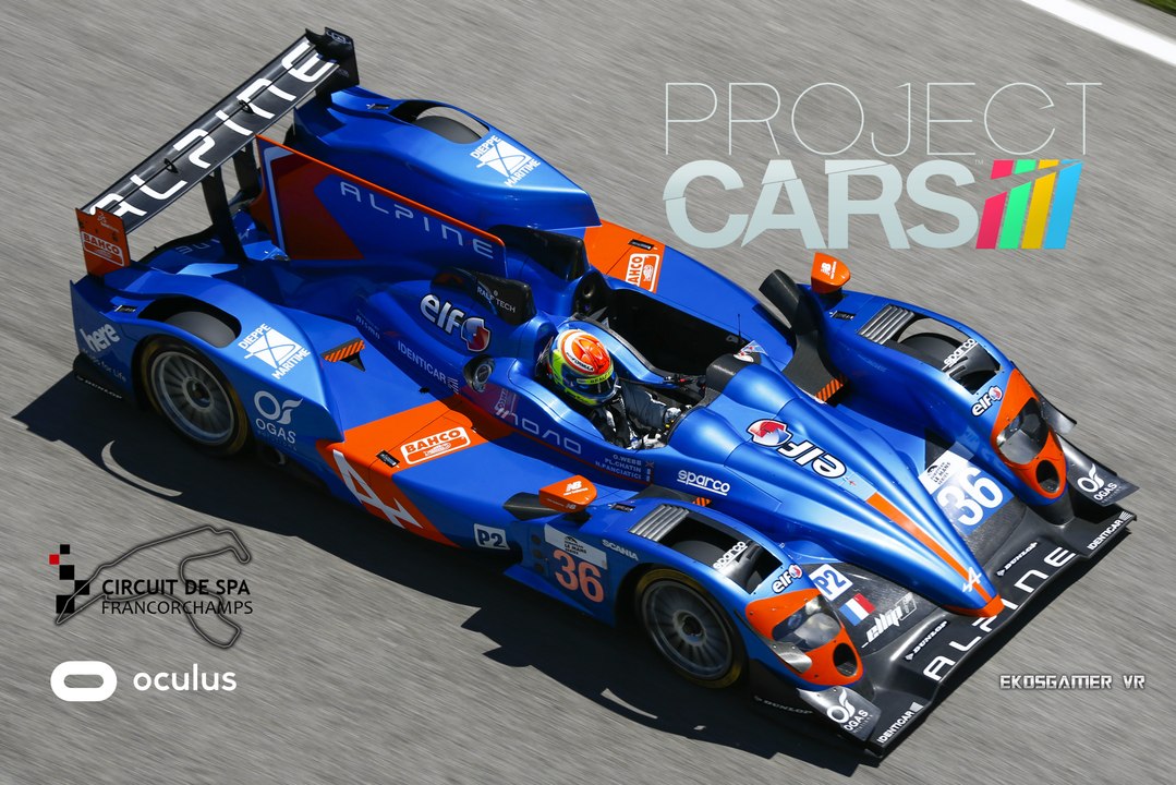 Project CARS: Spa | Alpine A450 | Oculus Rift DK2