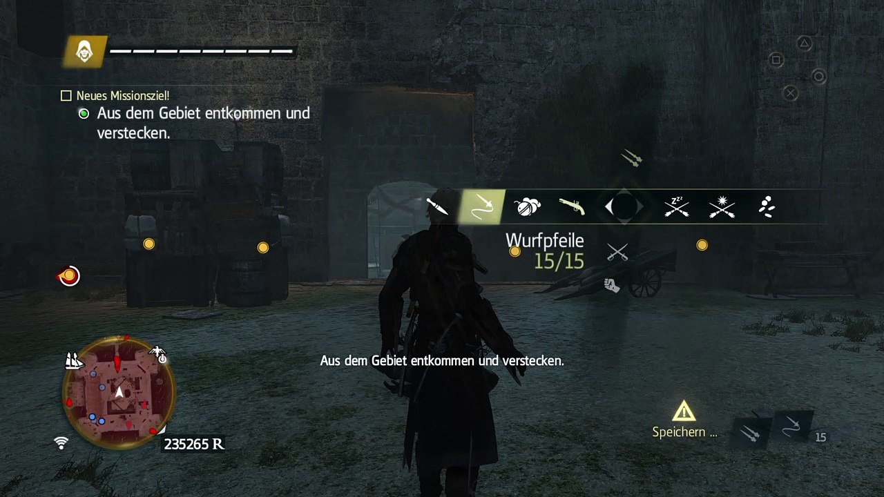 Assassin's Creed® IV Black Flag Serienkiller Versteckte Klingen/Wurfpfeil