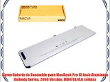 Bavvo Bater?a de Recambio para MacBook Pro 15 inch Aluminum Unibody Series 2008 Version MB470X/A6
