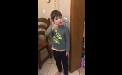 Ребёнок отчитал родителей за убийство мыши