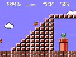 Clear Super Mario Bro in 4 Minutes 58 Second
