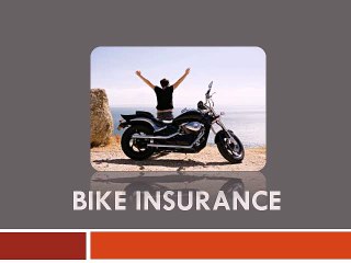 Five Reasons You Need Bike Insurance