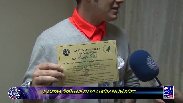 Mustafa Ceceli - Ege Üniversitesi Medya Ödülleri