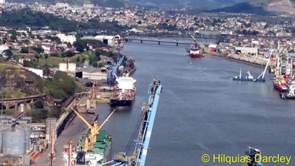 Panorâmica da pedra do Penedo em Vila Velha