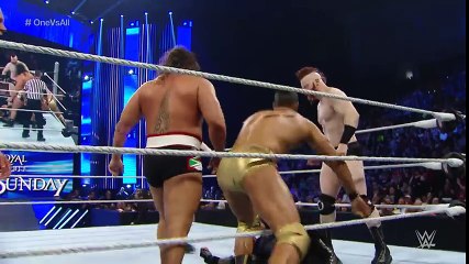 Roman Reigns vs. The League of Nations- SmackDown, Jan. 21, 2016