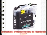 20 Cartuchos de tinta compatibles para Brother LC223XL con chip para Brother DCP-J4120DW /