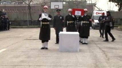 Diyarbakır - Sur'da Şehit Olan Astsubay Son Yolculuğuna Uğurlandı-2