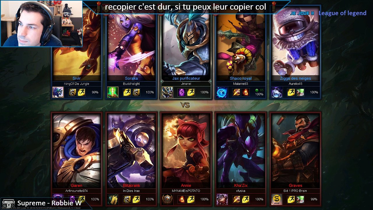 26/01 - LOL Shaco 1st time