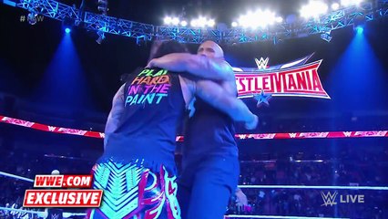 The Rock gets welcomed back to the WWE- Raw Fallout, January 25, 2016