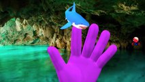 Sharks Vs Dinosaurs Attack Each Other And Singing Finger Family Nursery Rhymes For Childre