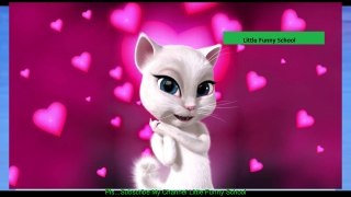 Hey Diddle Diddle Rhyme-Funny Cat Talking Angela
