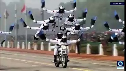 Police Motorbike Show, Police Motorcycle March Performance