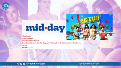 Mastizaade Movie Ratings - Sunny Leone || Tusshar Kapoor || Vir Das