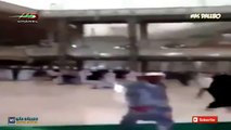 Detik- Detik Runtuhnya crane  Menimpa jema\'ah Hajji di Masjid Al Haram jum\'at 11 sep 2015