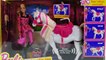 Barbies Remote Control Train & Ride Horse --- Barbie Doll Training Pony Toy Unboxing