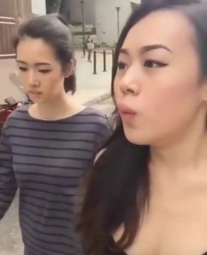 Ağzıyla Polis Siren Sesi Çıkartan Kızlar