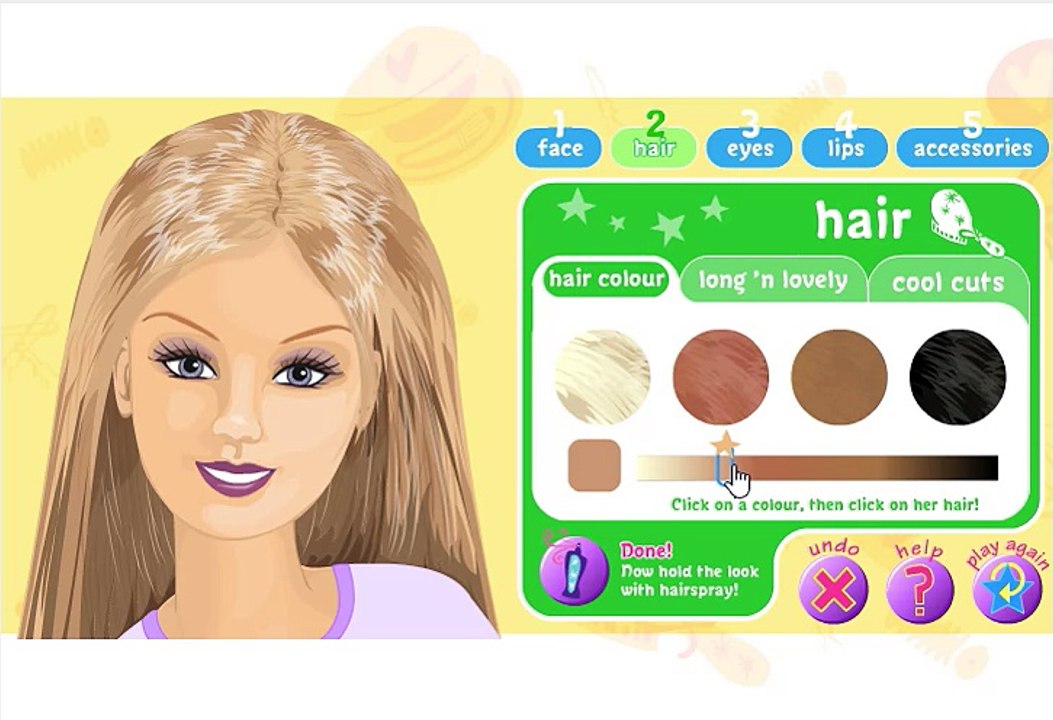 Barbie Yeni Makyaj Oyunu