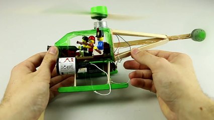 How to make a Helicopter in 20min - (Electric Helicopter)