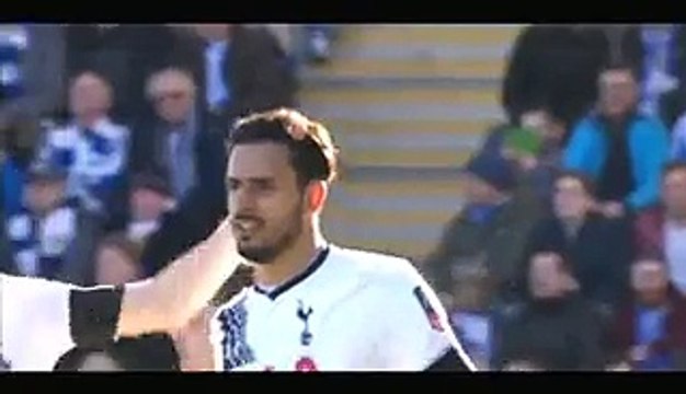 Nacer Chadli super Goal Colchester 0-1 Tottenham FA CUP