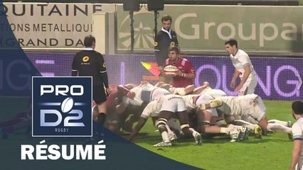 PRO D2 - Résumé Dax-Colomiers: 6-29 - J17 - Saison 2015/2016