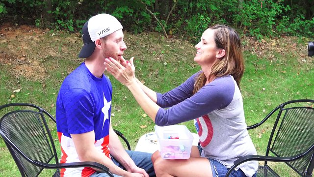 Brandons Frozen Makeup Makeover Video by DCTC Disney Cars Toy Club