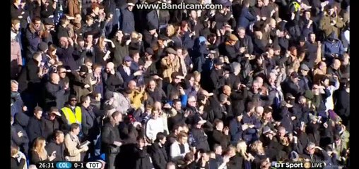 Nacer Chadil Amaizing Goal - Colachester 0-1 Tottenham 30-01-2016