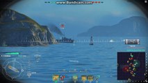 World of Warships Umikaze mighty torpedo hit and kill