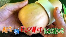 Art In Butternut Pumpkin Flower Basket - Vegetable Carving Carrot Roses - Carrot Flowers Tutorial