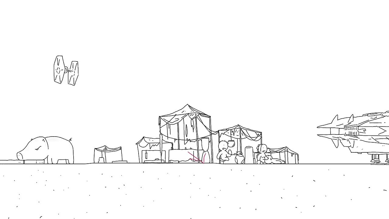 Speedrun en 60 secondes de Star Wars VII