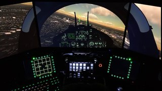 [DCS 2.0] Nevada F-15C free flight + aerial refueling + cross wind landing  Crosswind Landing