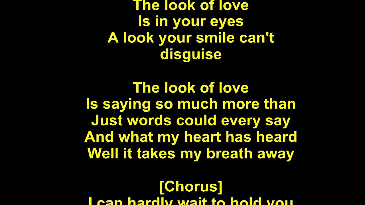 Dusty Springfield – The Look Of Love Lyrics